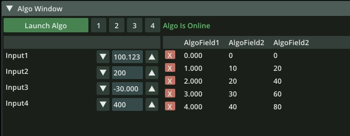 Algo Controls